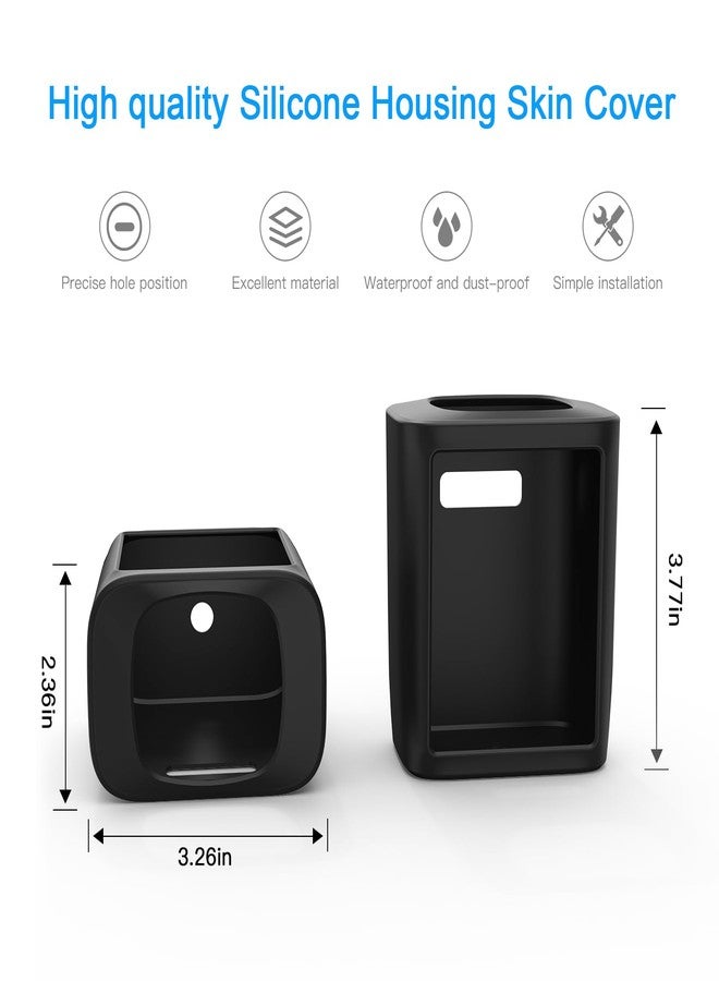 HOLACA Weatherproof Silicone Cover Protective Case for eufy S220 SoloCam Camera Skin Anti-Scratch Protective Cover for Extra Protection (2 Pack) - Image 3